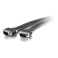 C2G 15ft Select VGA Video Cable M M In Wall CMG Rated VGA for Monitor Video Device 15 ft 1 x HD 15 Male VGA 1 x HD 15 Male VGA Black 757120502159