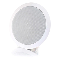 C2G Cables To Go 6in Ceiling Speaker White 90 Hz to 20 kHz 8 Ohm Ceiling Mountable 757120399049
