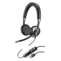Plantronics Blackwire 725 Corded USB Headset With Active Noise Canceling Stereo USB Wired 20 Hz 20 kHz Over the head Binaural Supra aural 202580 01