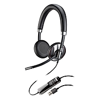 Plantronics Blackwire 725 M USB Headset with Active Noise Canceling Certified for Skype for Business and Optimized for Microsoft Lync Stereo USB Wired 20 Hz 20 kHz Over the head Binaural Supra aural 2