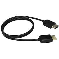 VIZIO 8 Ft Ultra Slim HDMI Cable HDMI for Audio Video Device TV 8 ft 1 x HDMI Male Digital Audio Video 1 x HDMI Male Digital Audio Video Black TXCH8X C3