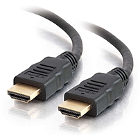 C2G 1ft High Speed HDMI Cable with Ethernet HDMI for Audio Video Device 1 ft 1 x HDMI Digital Audio Video 1 x HDMI Digital Audio Video 56781