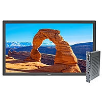 NEC Monitor 32 quot; High Performance LED backlit Commercial Grade Monitor with Integrated OPS PC 32 quot; LCD 1920 x 1080 Edge LED 450 Nit 1080p HDMI DVI SerialEthernet Black Dual core 2 Core V323 2 