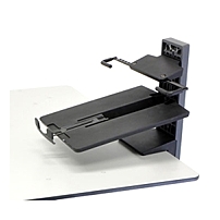 Ergotron TeachWell 97 585 Desk Mount for Notebook 18.4 quot; Screen Support 7.94 lb Load Capacity Plastic Steel Graphite Gray