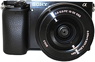 Sony Alpha ILCE 6000L B a6000 24.3 Megapixels Mirrorless DSLR Camera with 16 50 mm Lens 3x Optical 4x Digital Zoom 3.0 inch LCD Display Built in Wi Fi Black