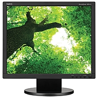 NEC Monitor AccuSync AS172 BK 17 quot; LED LCD Monitor 5 4 5 ms Adjustable Monitor Angle 1280 x 1024 16.7 Million Colors 250 Nit 1 000 1 SXGA DVI VGA 11 W Black ENERGY STAR 6.0 EPEAT Silver TCO Certif