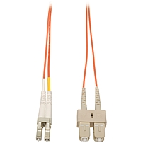 Tripp Lite 3M Duplex Multimode 62.5 125 Fiber Optic Patch Cable LC SC 10 10ft 3 Meter LC Male SC Male 9.84ft N316 03M