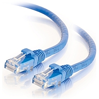 10ft Cat6 Snagless Unshielded UTP Ethernet Network Patch Cable Blue Category 6 for Network Device RJ 45 Male RJ 45 Male 10ft Blue 27143