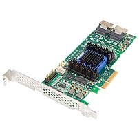 Microsemi Adaptec RAID 6805E Single 6Gb s SAS PCI Express 2.0 x4 Plug in Card RAID Supported 0 1 10 1E JBOD RAID Level 8 Total SAS Port s 8 SAS Port s Internal 128 MB 2270900 R