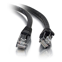 7ft Cat5e Snagless Unshielded UTP Ethernet Network Patch Cable Black Category 5e for Network Device RJ 45 Male RJ 45 Male 7ft Black 15196