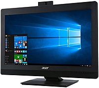 Acer Veriton Z4820G All in One Computer Intel Core i5 6th Gen i5 6500 3.20 GHz 8 GB DDR4 SDRAM 1 TB HDD 23.8 quot; 1920 x 1080 Touchscreen Display Windows 10 Pro 64 bit downgradable to Windows 7 Profe