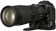 Nikon D500 20.9 Megapixel Digital SLR Camera with Lens 200 mm 500 mm Black 3.2 quot; Touchscreen LCD 3 2 2.5x Optical Zoom Optical IS TTL 5568 x 3712 Image 3840 x 2160 Video HDMI PictBridge HD Movie M