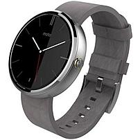Motorola Moto 360 Smart Watch Wrist Ambient Light Sensor Optical Heart Rate Sensor Pedometer Email Text Messaging Heart Rate ARM Cortex A8 OMAP3630 4 GB 512 MB Standard Memory 1.6 quot; 320 x 290 Touc