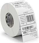 Zebra Label Polyester 4 x 2.5in Thermal Transfer Zebra Z Ultimate 4000T 3 in core Permanent Adhesive quot;4 quot; Width x 2.50 quot; Length 2240 Roll 3 quot; Core Thermal Transfer White Acrylic Polyes