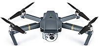 DJI CP.PT.000500 Mavic Pro Quadcopter with Remote Controller - Gray