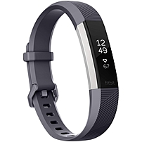 Fitbit Alta HR Heart Rate + Fitness Wristband - Wrist - Accelerometer, Heart Rate Monitor - Calendar, Clock Display, Silent Alarm, Alarm, Text Messaging - Sleep Quality, Calories Burned, Heart Rate, S