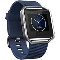 Fitbit Blaze Smart Watch - Wrist - Optical Heart Rate Sensor, Accelerometer, Altimeter, Ambient Light Sensor, Pedometer - Text Messaging, Silent Alarm, Music Player - Heart Rate, Steps Taken, Distance