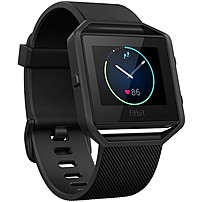 Fitbit Blaze Smart Watch - Wrist - Optical Heart Rate Sensor, Accelerometer, Altimeter, Ambient Light Sensor, Pedometer - Text Messaging, Silent Alarm, Music Player, Clock Display, Smart Alarm - Heart