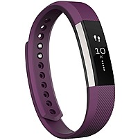 Fitbit Alta Smart Band - Wrist - Accelerometer - Calendar, Silent Alarm, Text Messaging - Sleep Quality, Calories Burned, Steps Taken, Distance Traveled - Bluetooth - Bluetooth 4.0 - 120 Hour - Plum -