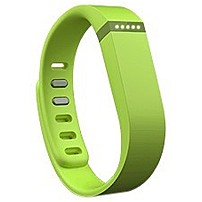Fitbit Flex Wireless Activity + Sleep Wristband - Wrist - Accelerometer - Alarm - Heart Rate - Bluetooth - Bluetooth 4.0 - Near Field Communication - 120 Hour - Lime - Elastomer, Stainless Steel Clasp