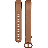 Fitbit Sleep/Activity Monitor Wristband - Brown - Leather FB163LBBRL