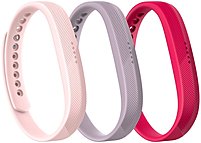 Fitbit Wrist Band - 3 - Lavender, Blush Pink, Magenta FB161AB3PKS