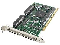 Adaptec ASC 39320A Dual Channel Ultra320 SCSI Small Computer Serial Interface Card with HostRAID RAID 0 1 and 10