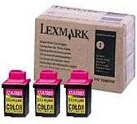 Lexmark 15M0101 High Capacity Color InkJet Cartridge 3 Pack