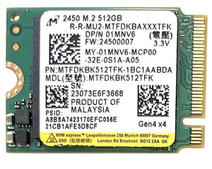 Dell 1MNV6 (Micron MTFDKBK512TFK) 512 GB Solid State Drive