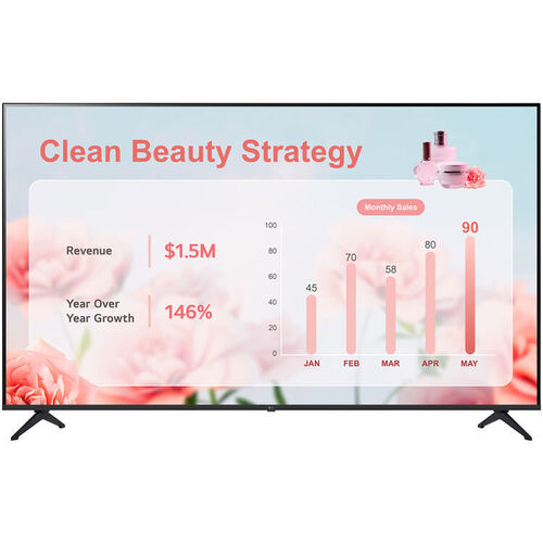 Monitors>Commercial Monitors/Signage Displays - LG Electronics - 65PK340S0UB - Used-Acceptable