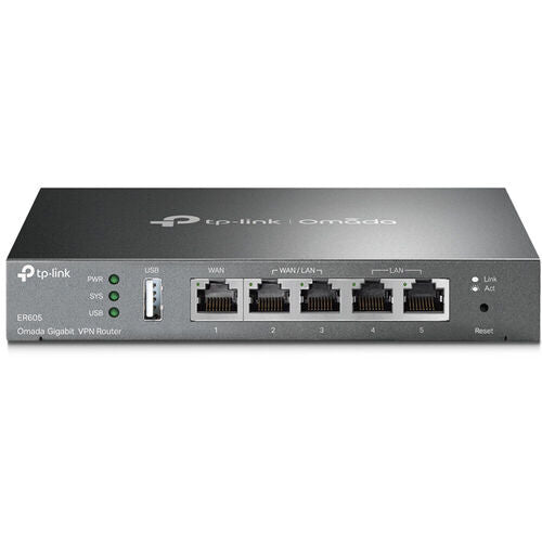 Networking>Modems / Routers / APs / Bridges>Cable Provider & Wired - TP-LINK Technologies - ER605 - Open Box