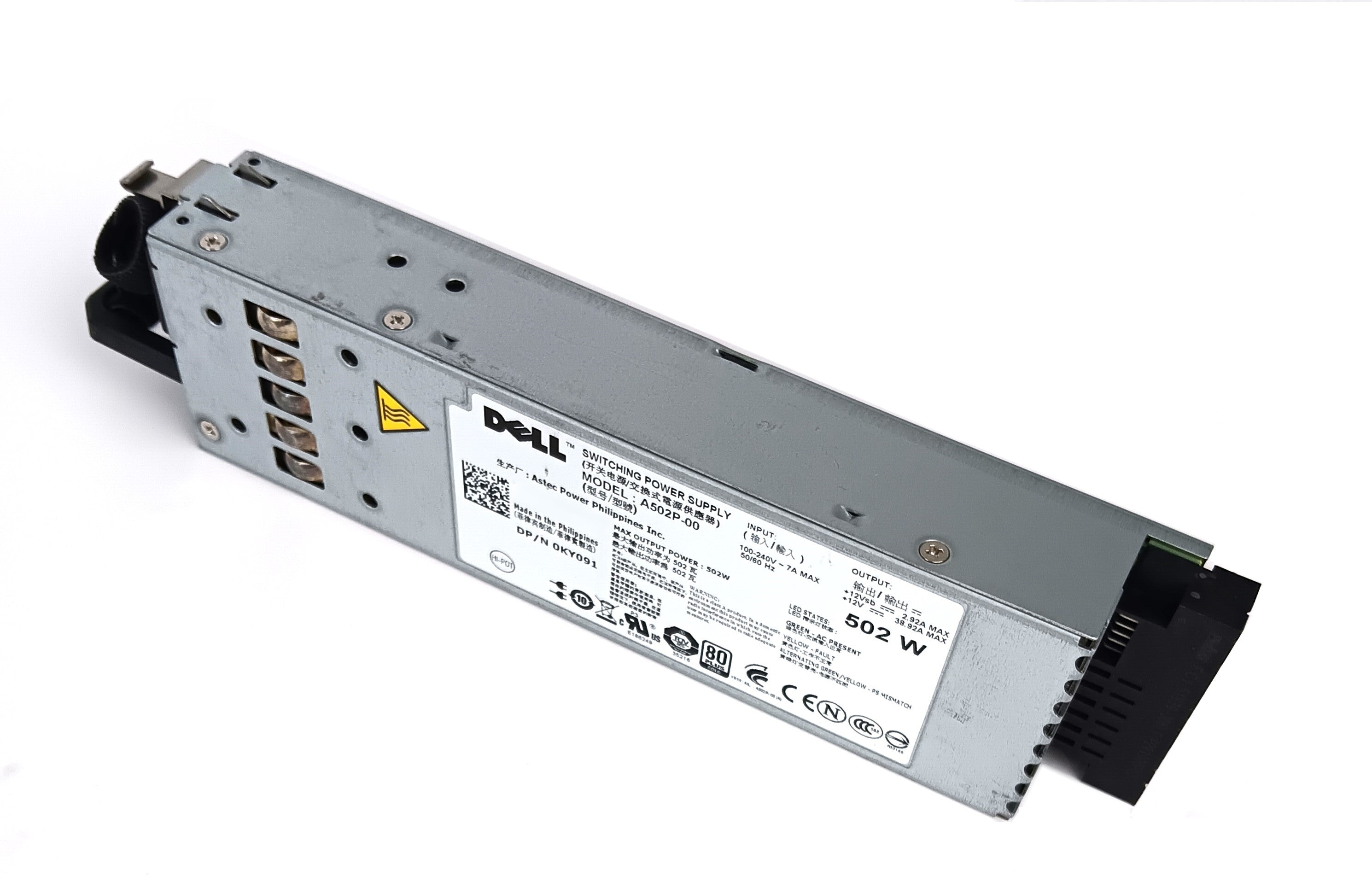 Servers>Server Options>Power Supplies - Dell - KY091 - Open Box