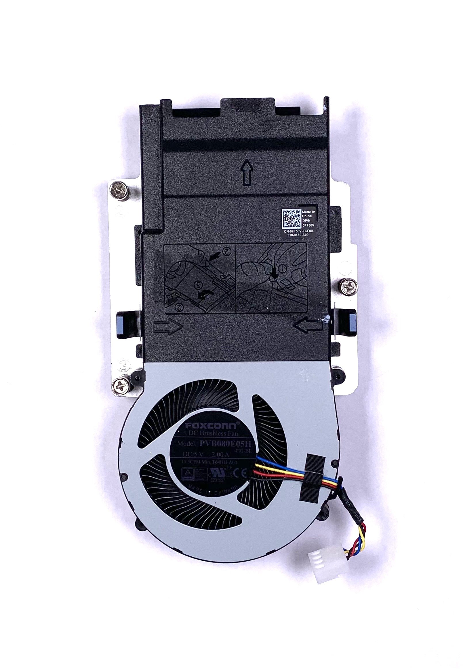 Components>Fans and Heatsinks>Laptops - Dell - FT50V - Open Box