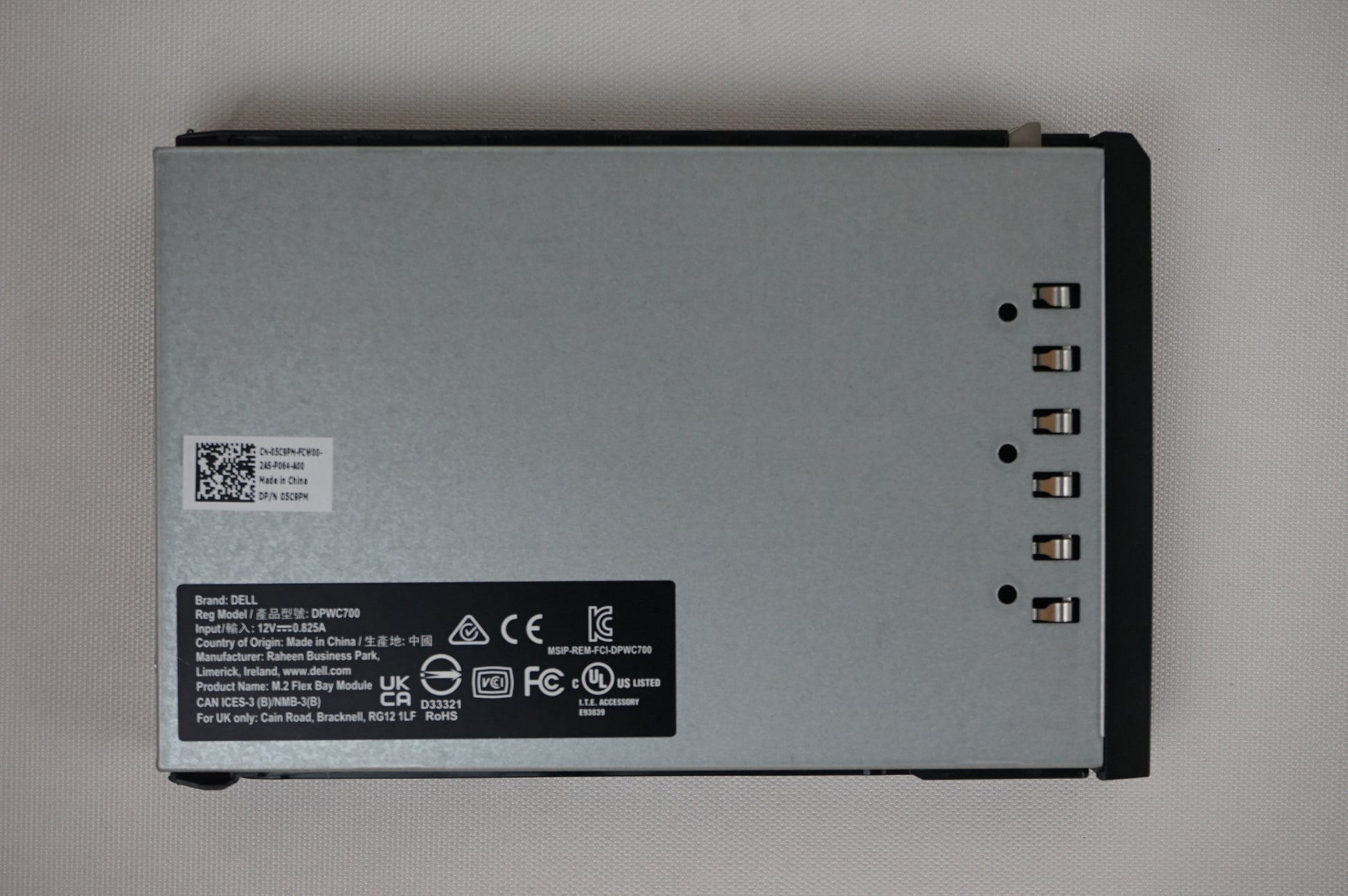 Drives & Storage>Drive Trays and Enclosures - Dell - 5C9PM - Open Box