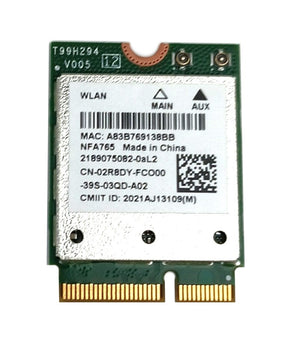 Dell 2R8DY (Qualcomm QCNFA765) WCN6856 Wireless Card