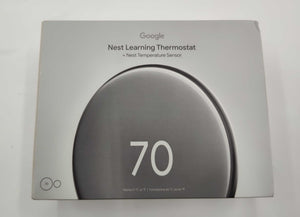 Google GA05551-US Nest Wi-Fi Smart Learning Thermostat