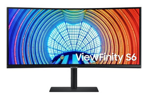 Samsung LS34A654UBNXGO 34 Inches Ultrawide QHD 1000R Curved Monitor
