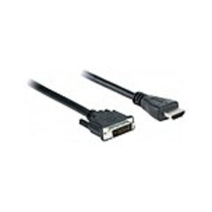 V7 V7E2HDMIDVID-02M-2N HDMI DVI Cable (M/M) HDMI/DVI-D Dual Link Black
