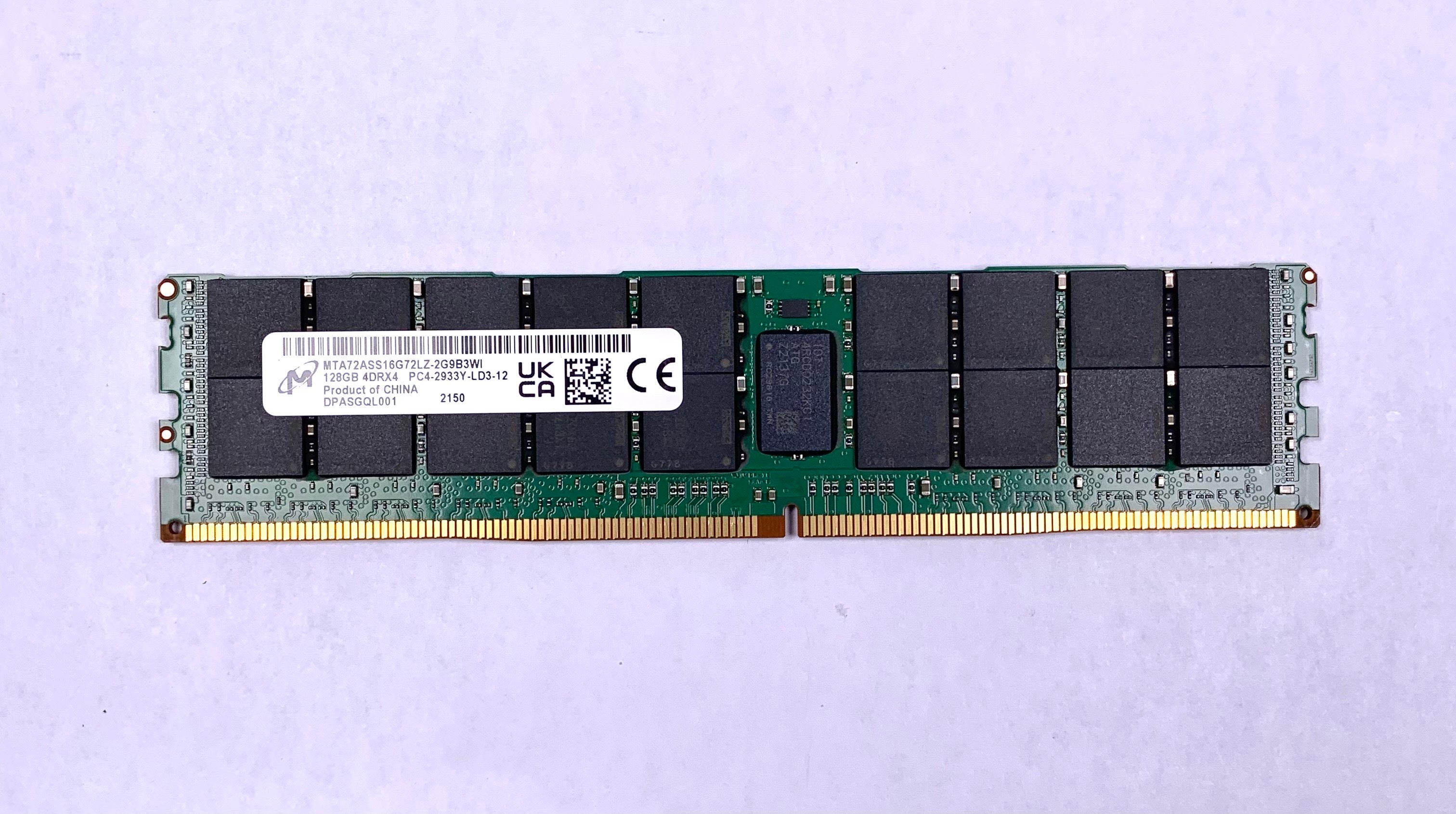 Memory>RAM - Server/Workstation - Micron - MTA72ASS16G72LZ-2G9B3 - Open Box