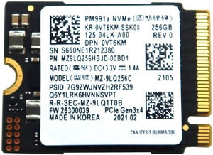 Dell VT6KM (Samsung MZ-9LQ256C) Samsung MZ9LQ256HBJD-00BD1 PM991A