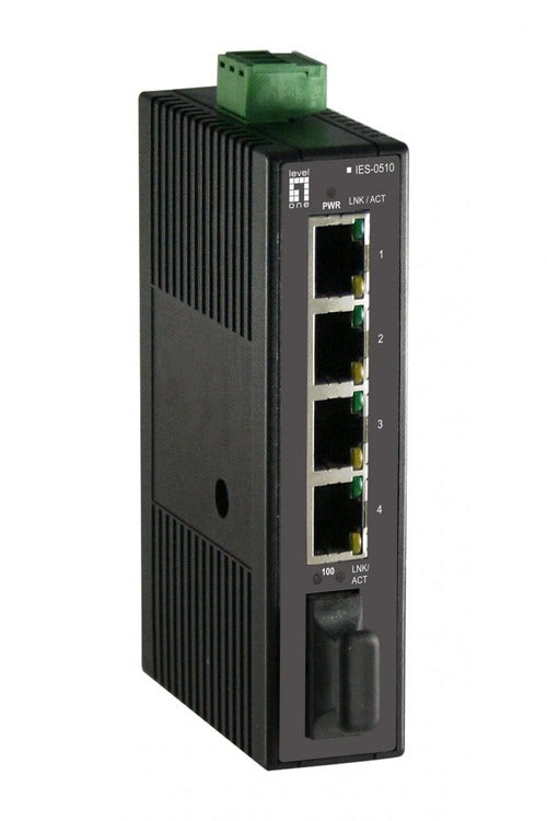 Networking>Network Hubs / Switches - LevelOne - IES-0510 - Open Box