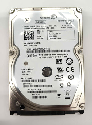 Dell N230F (Seagate 9EV131-030) Momentus Internal Hard Drive