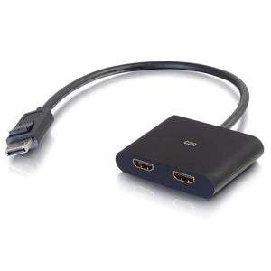 C2G 757120542933 54293 4K DisplayPort to Dual HDMI Multi-Stream