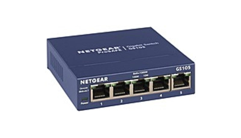 Networking>Network Hubs / Switches - NETGEAR - GS105NA - New