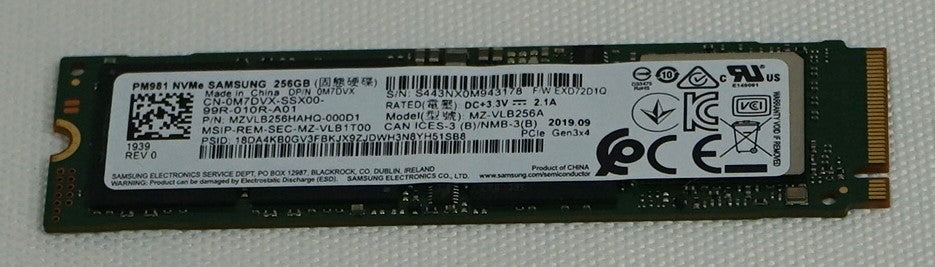 Drives & Storage>SSD Drives - Dell - M7DVX - Refurbished