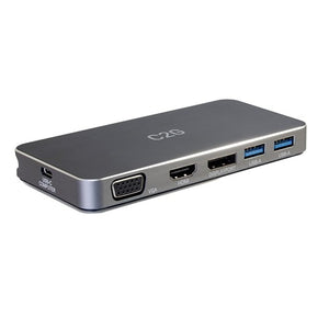 C2G 757120544395 Dual Monitor MST USB-C Docking Station