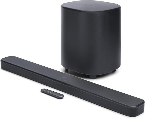 Speakers>Sound Bars - JBL - JBLBAR500M2BLKAM - Used-Acceptable