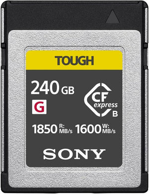 Sony G-Series CEB-G240T 240 GB CFexpress Type B Flash Memory Card