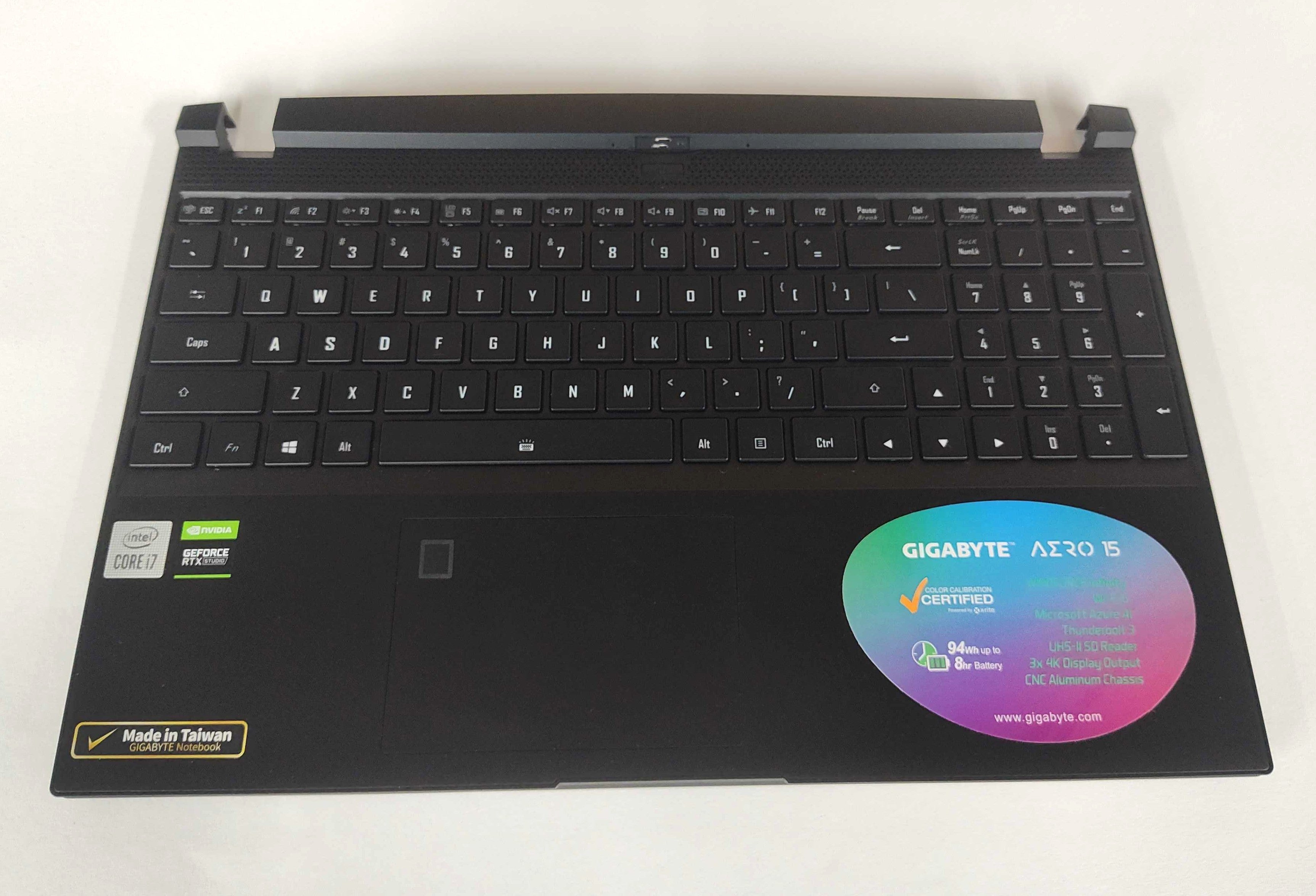 Components>Chassis & Chassis Parts>Laptops - GIGABYTE - AERO-15-PALMREST - Open Box