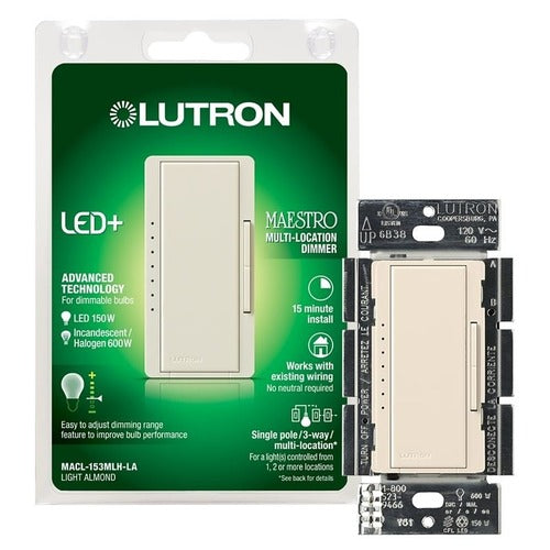 Home Improvement>Electrical - Heating - Lutron - MACL-153MLH-LA - Used-Acceptable